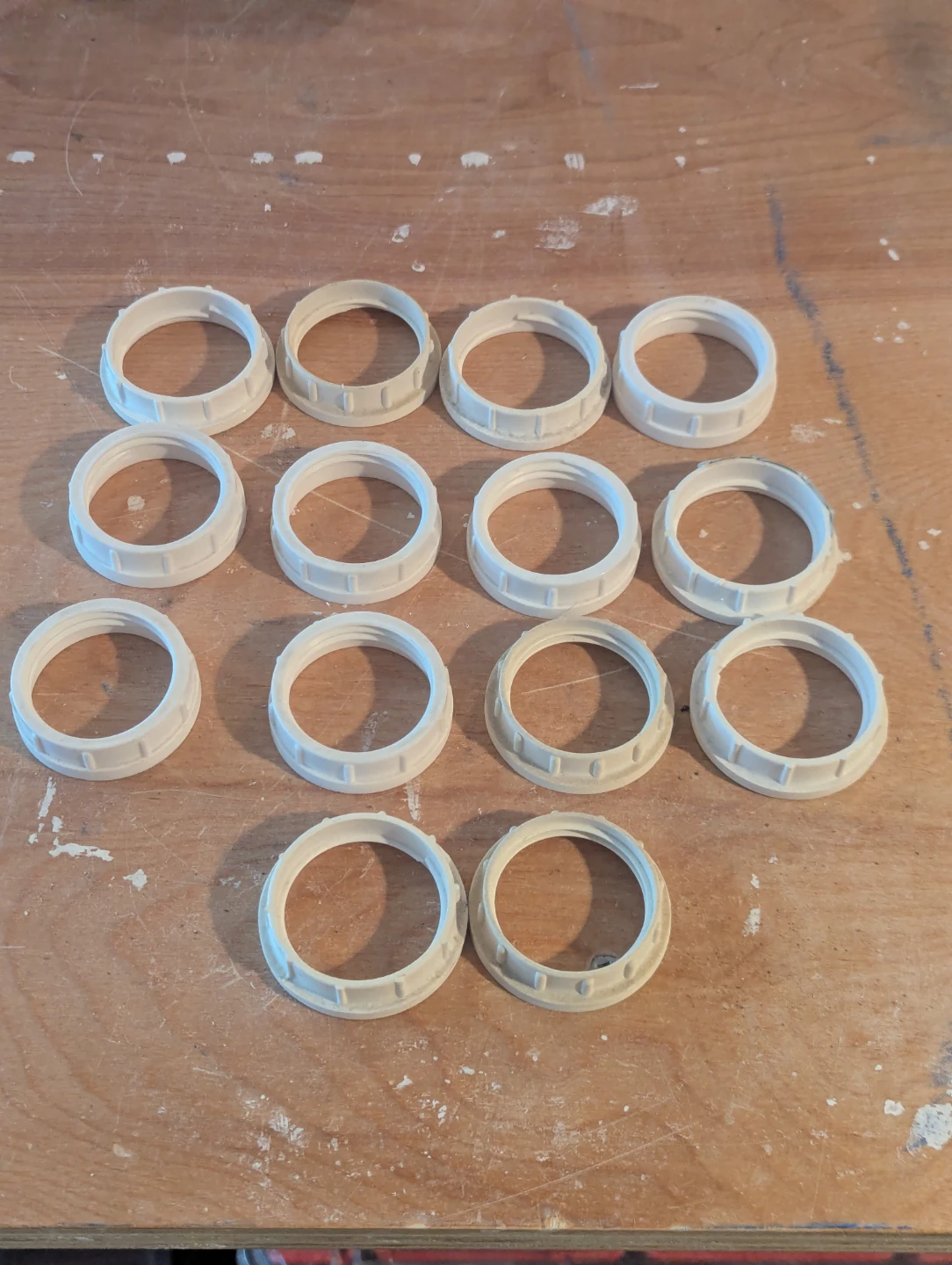 Light Socket Rings 17pc.