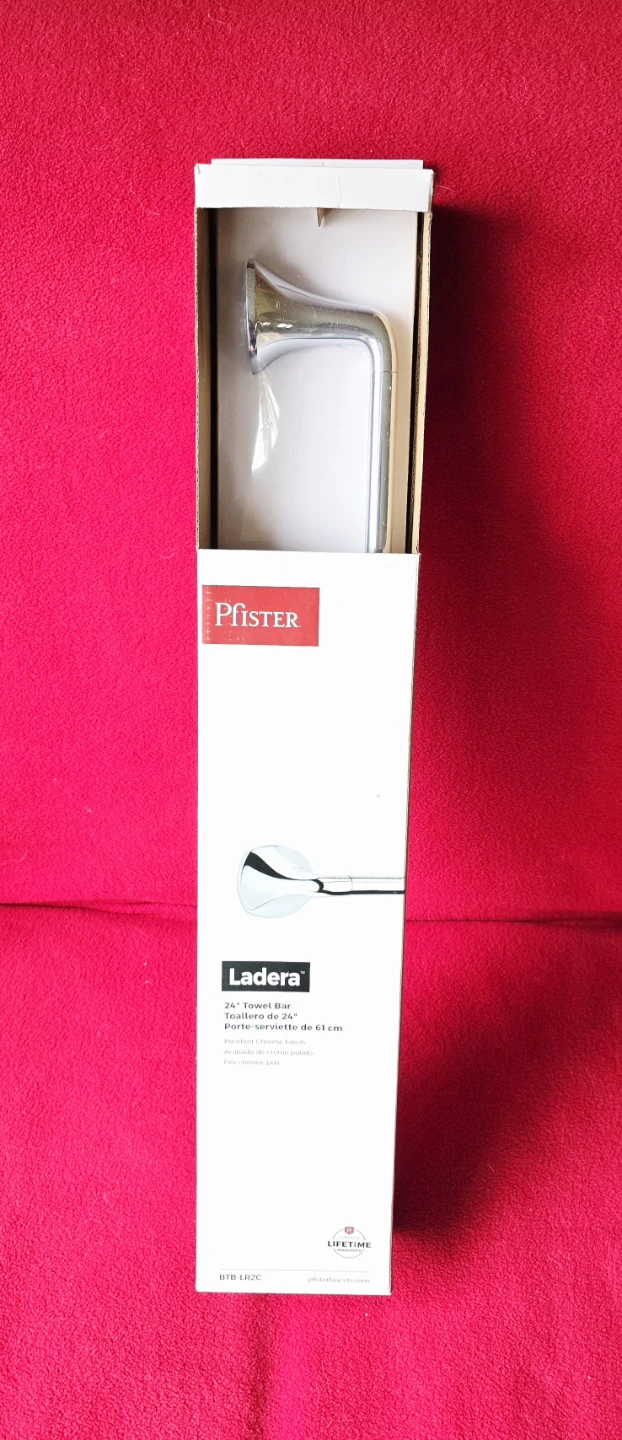 Pfister Ladera 24" Polished Chrome Towel Bar [BTB-LR2C] *NEW*