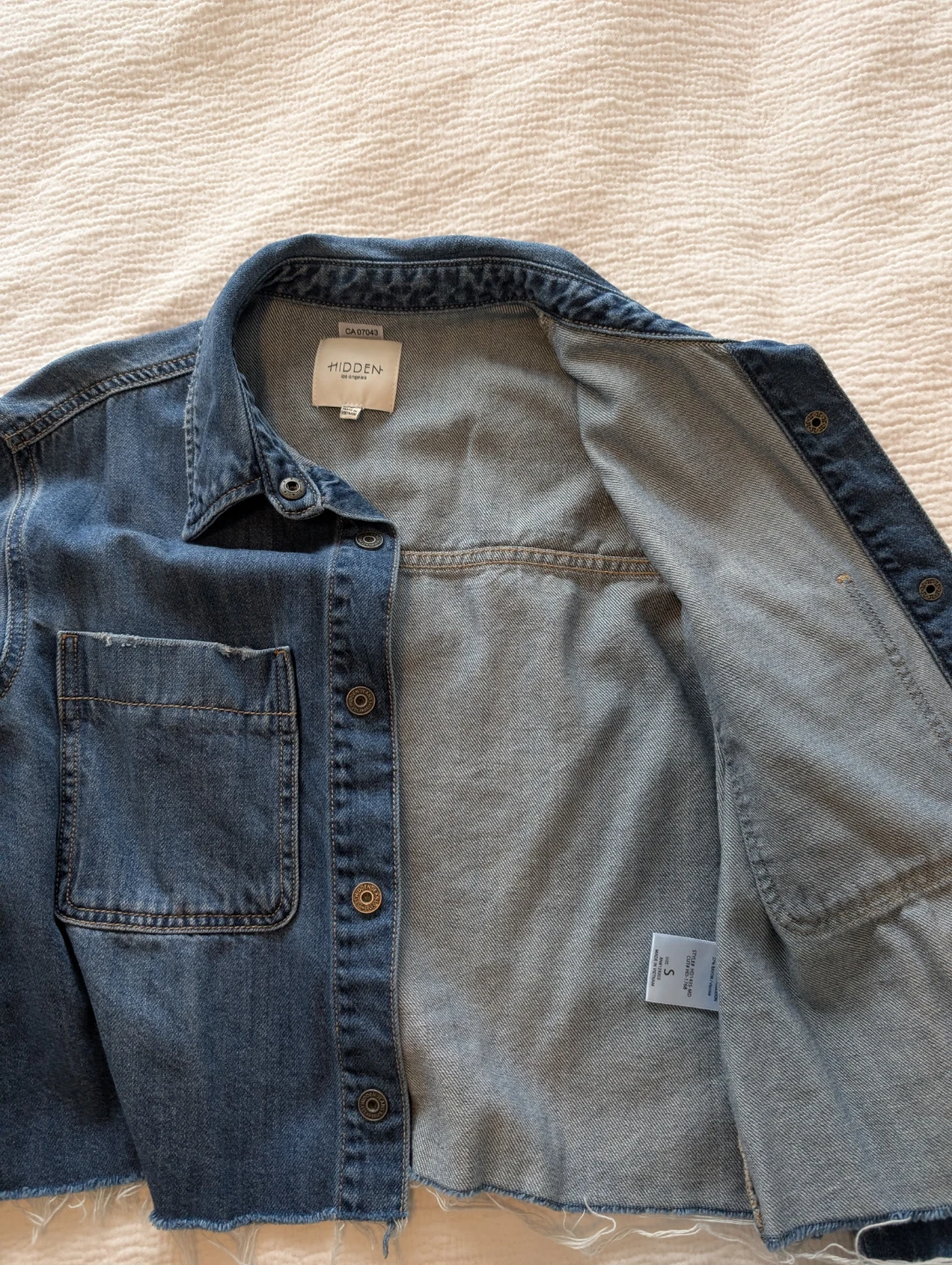 HIDDEN Los Angeles Denim Cropped Jacket - photo 2