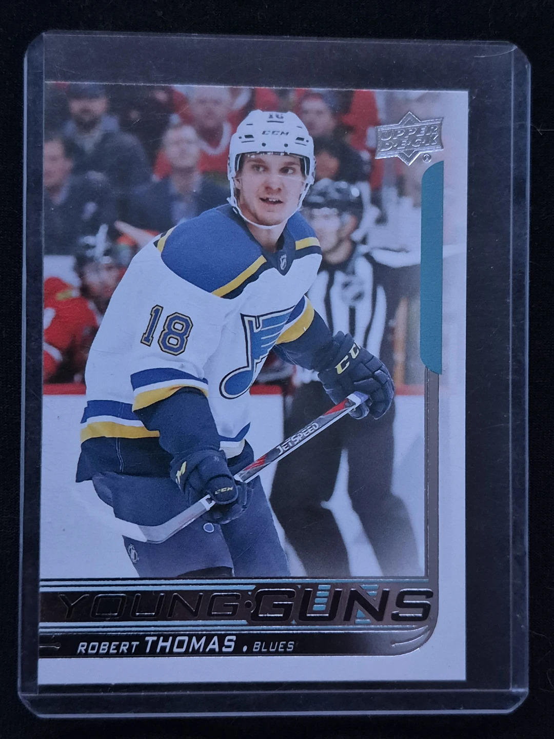 2018-19 Upper Deck Robert Thomas Young Guns Hockey Card