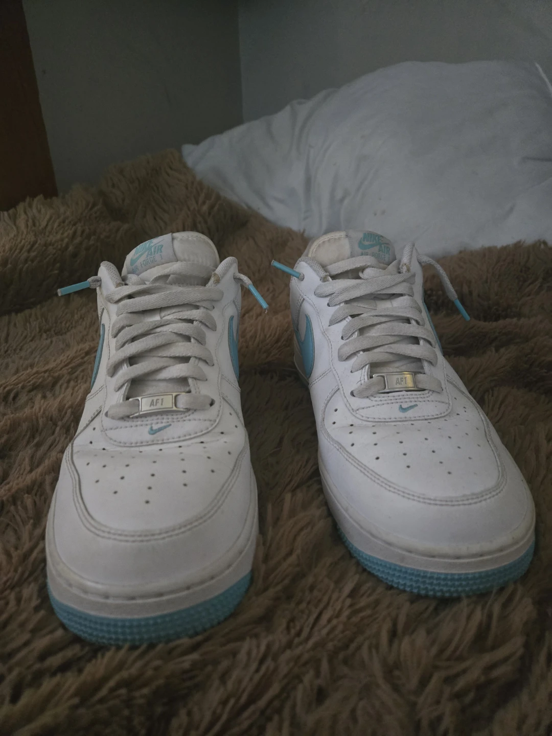 Air force ones blue/white - photo 2