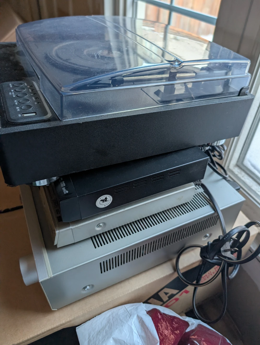 Vintage stereo lot As is - photo 5