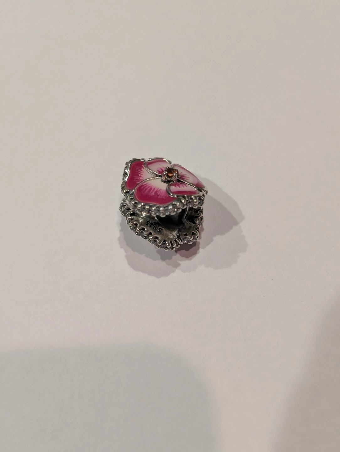 Pandora Pansy Flower Charm S 925 - photo 4