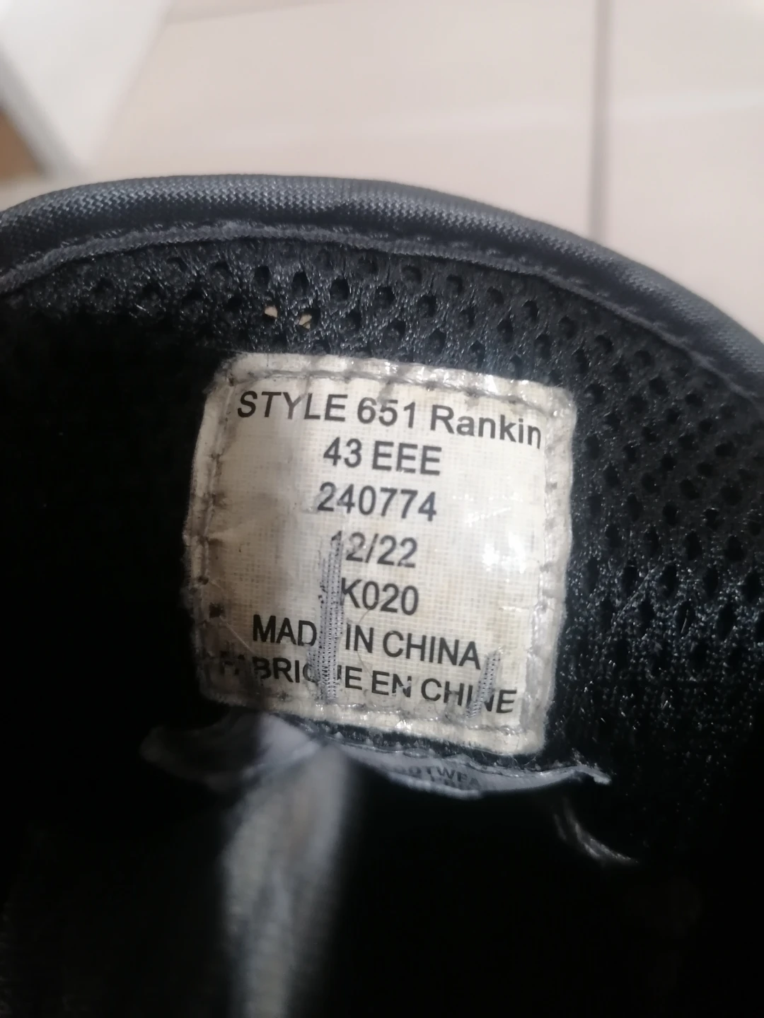 Sidewinder Rankin Style 651 Work Boots - Size 43 EEE - photo 5