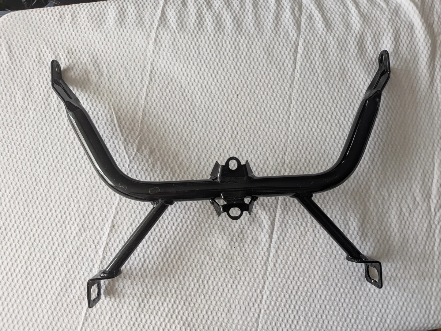 Black Motorcycle Center Stand