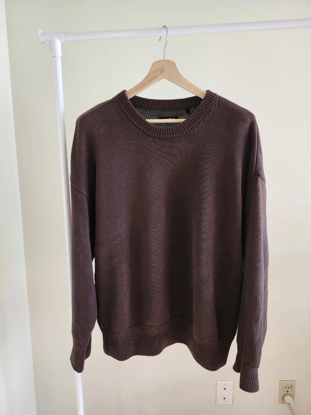 KOTN Hamatah Sweater - Coffee Bean Brown - Men's Large