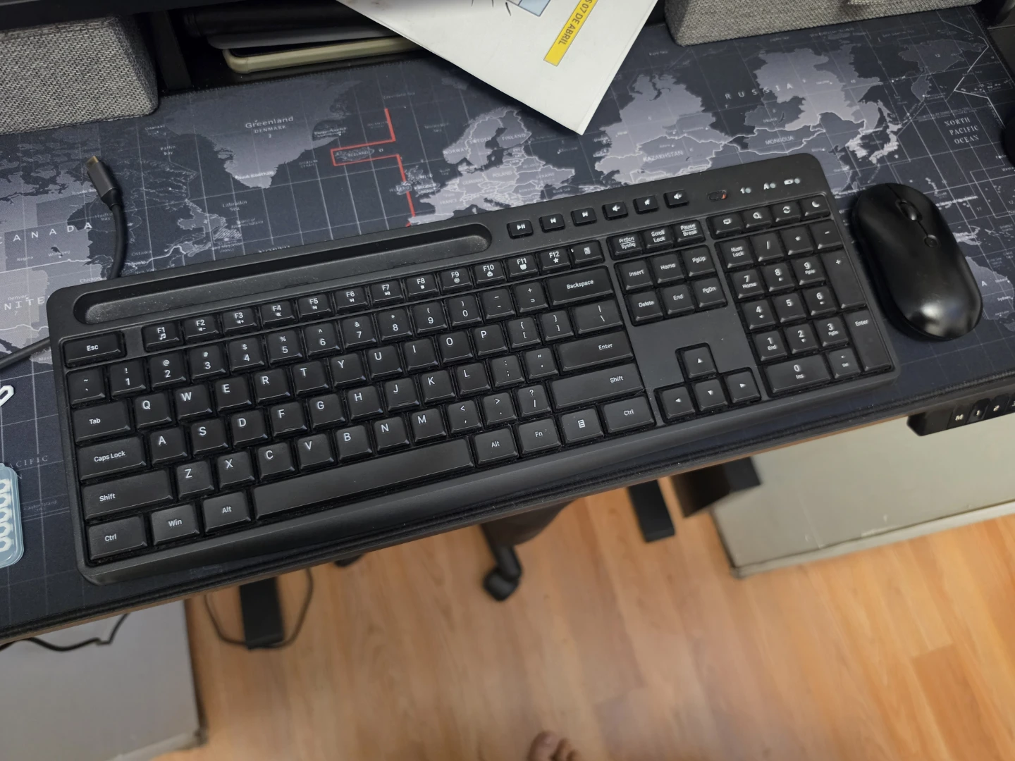 Wireless Keyboard and Mouse Combo