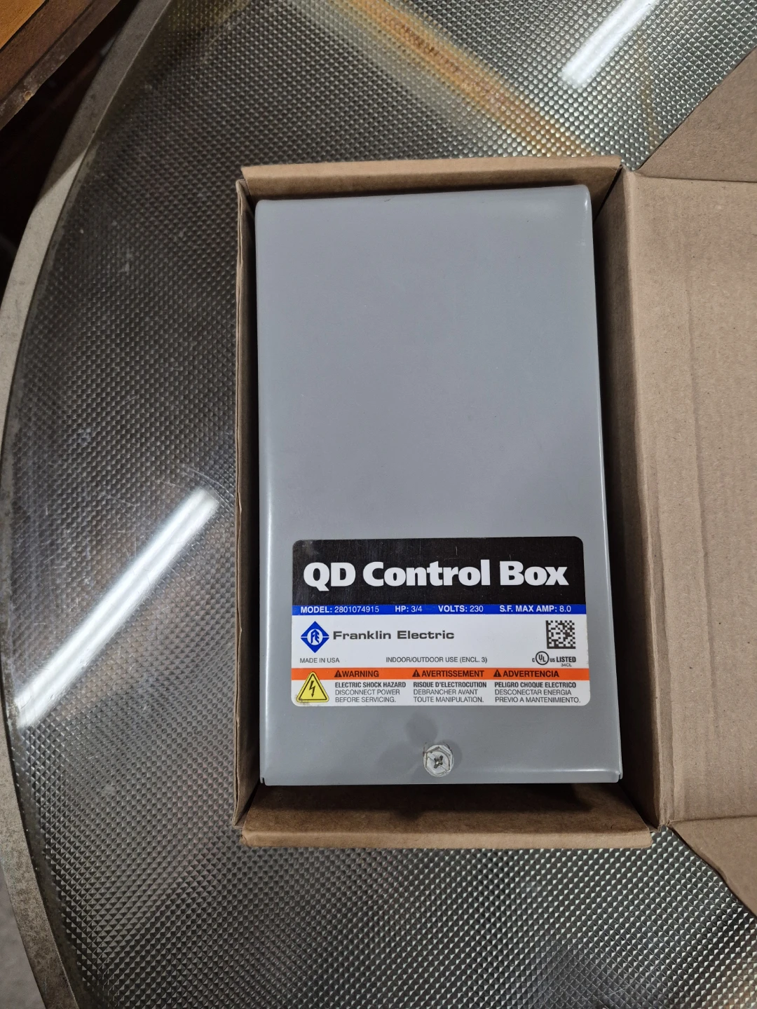 Franklin Electric QD Control Box