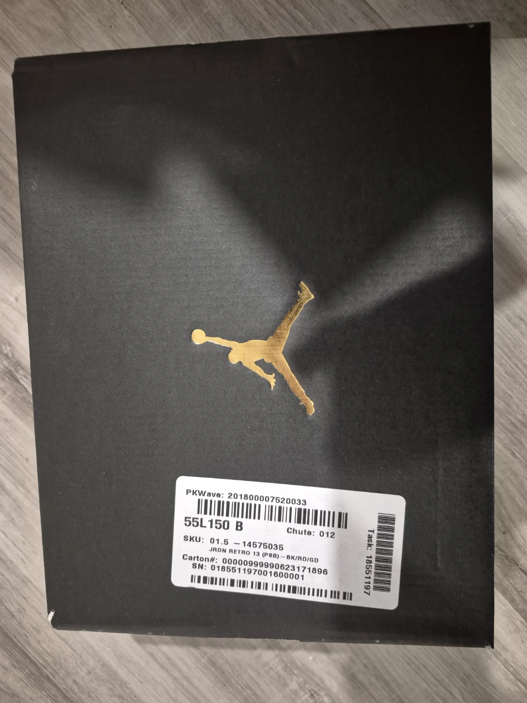[NEW] Jordan 13 Retro PS Black Yellow 1.5Y - photo 4
