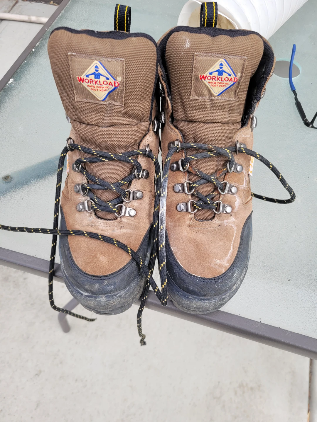 Workload Steel Toe Work Boots - Brown Steel toes safety boots