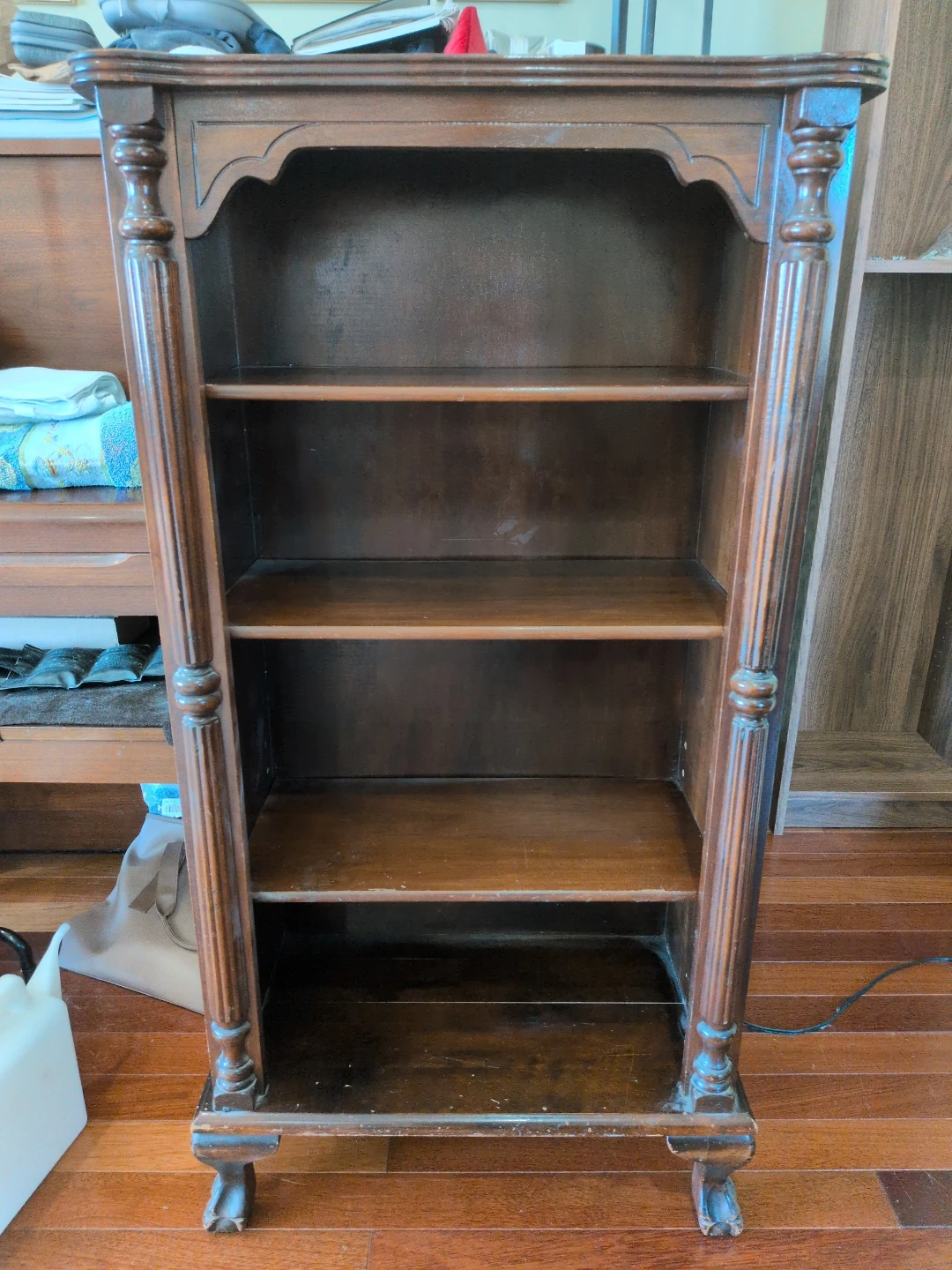 Antique Wooden Bookshelf