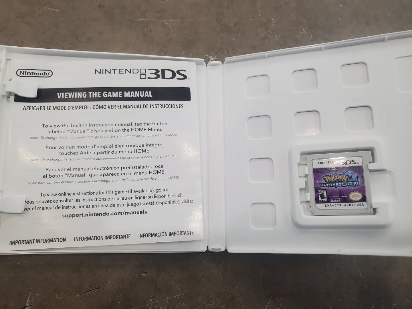 Nintendo 3DS Pokémon Ultra Moon Game - photo 3