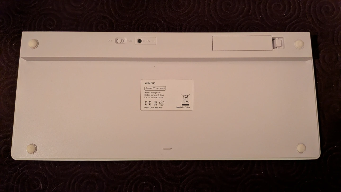 Miniso Classic BT Keyboard - photo 3