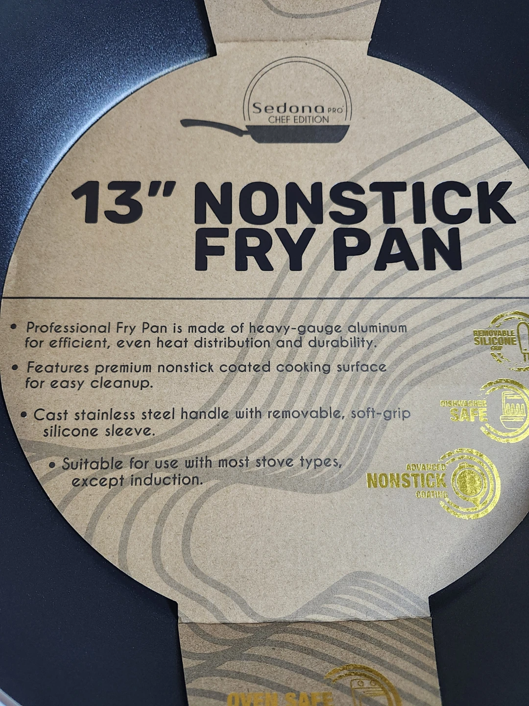 Sedona Pro Chef Edition 13" Everyday Nonstick Sauté Fry Pan - photo 5