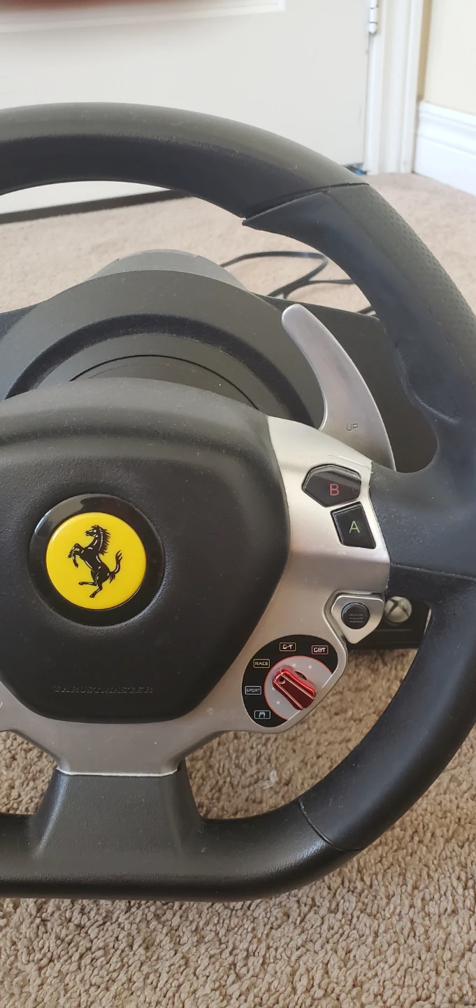 Ferrari Racing Wheel with Pedals - photo 2