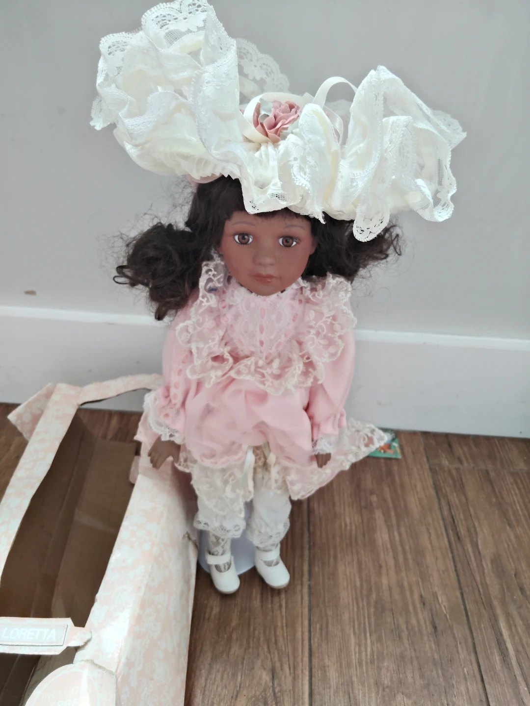 Loretta Collectible Porcelain Doll