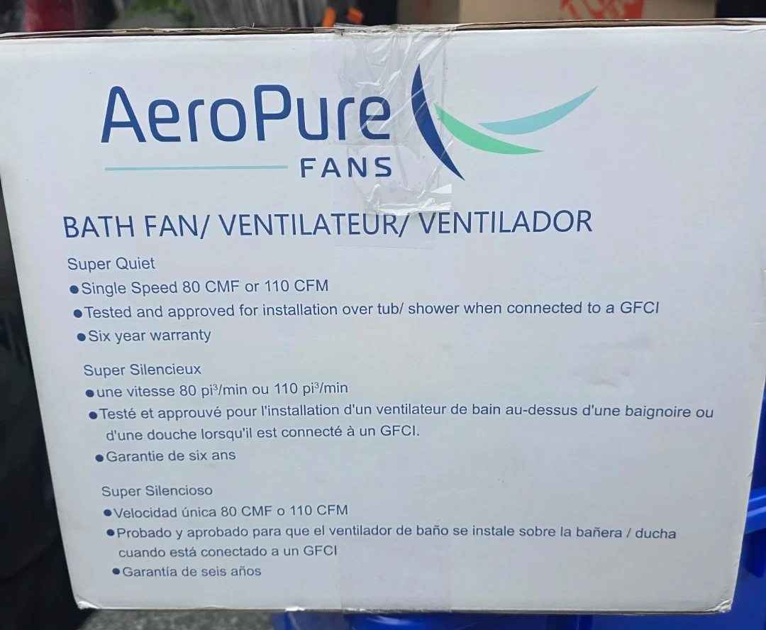 AeroPure ABF110 G15 ORB Bath Fan - photo 3