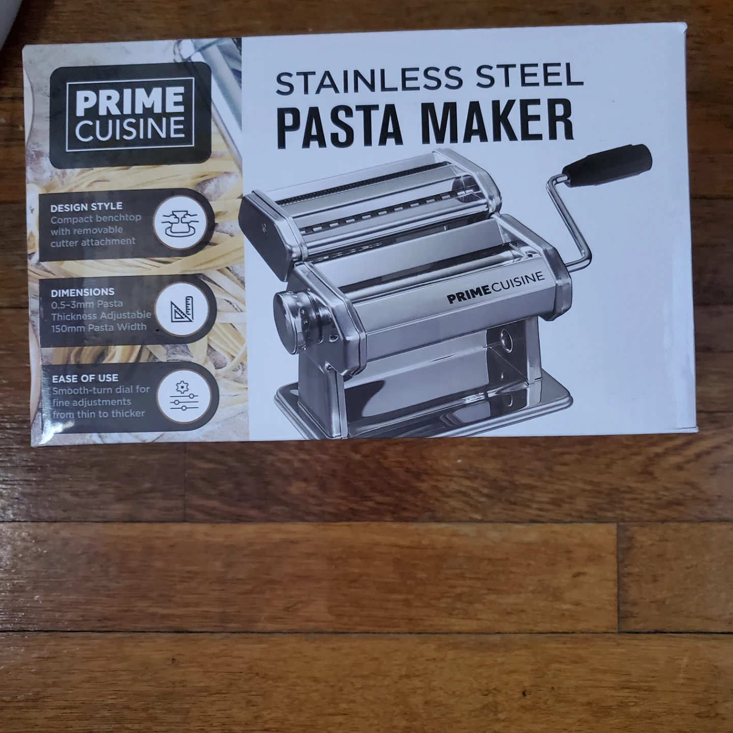 Prime Cuisine Stainless Steel Pasta Maker