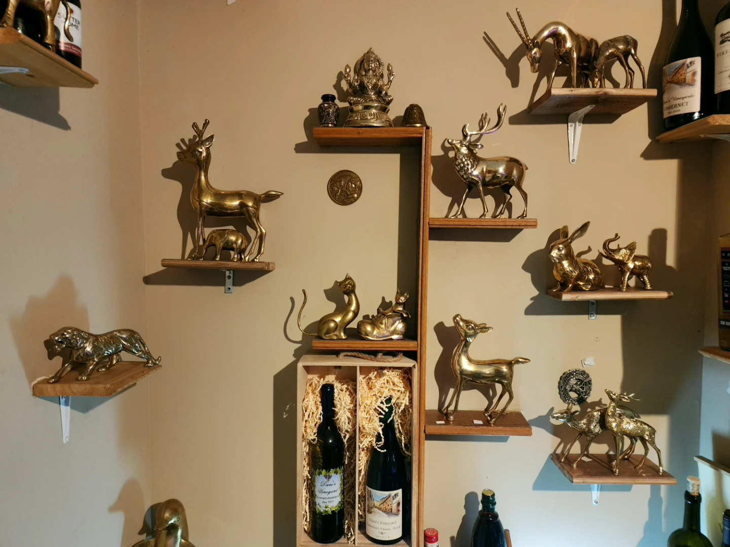 Brass Animal Figurines (Set of 14)