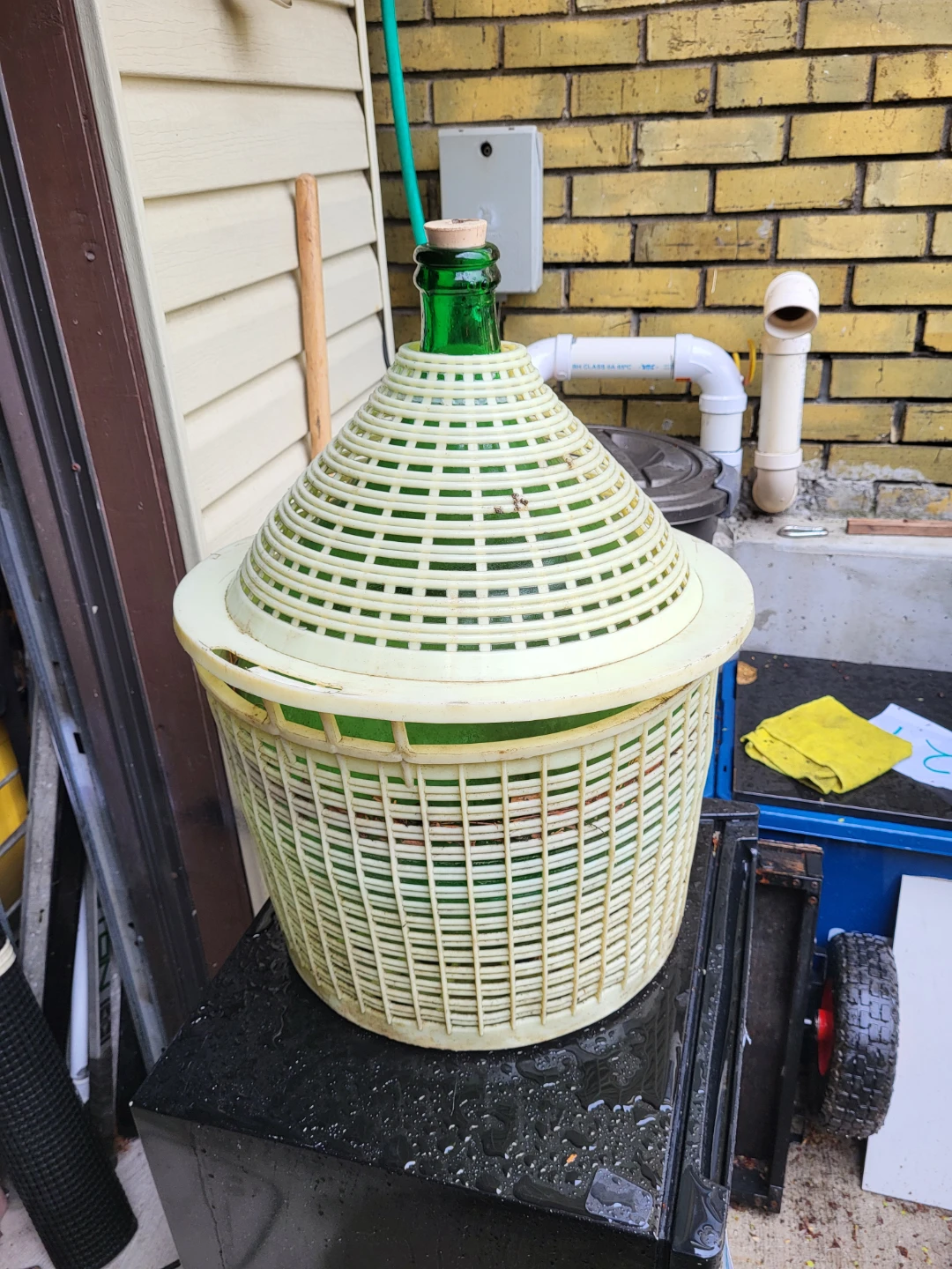 Demijohn / Carboy with Basket