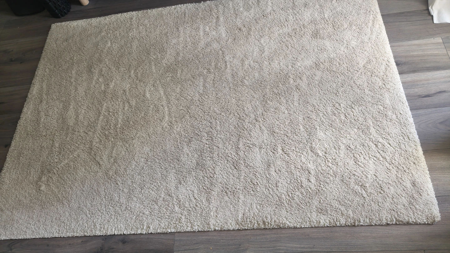 IKEA STOENSE Off-White Rug 133x195 cm