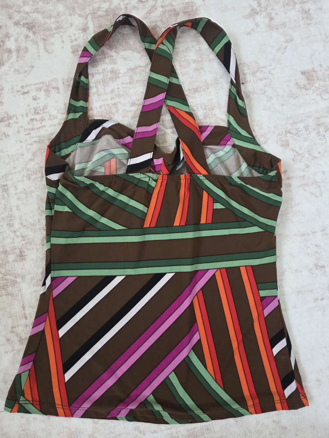 Bisou Bisou Striped Halter Top - photo 2