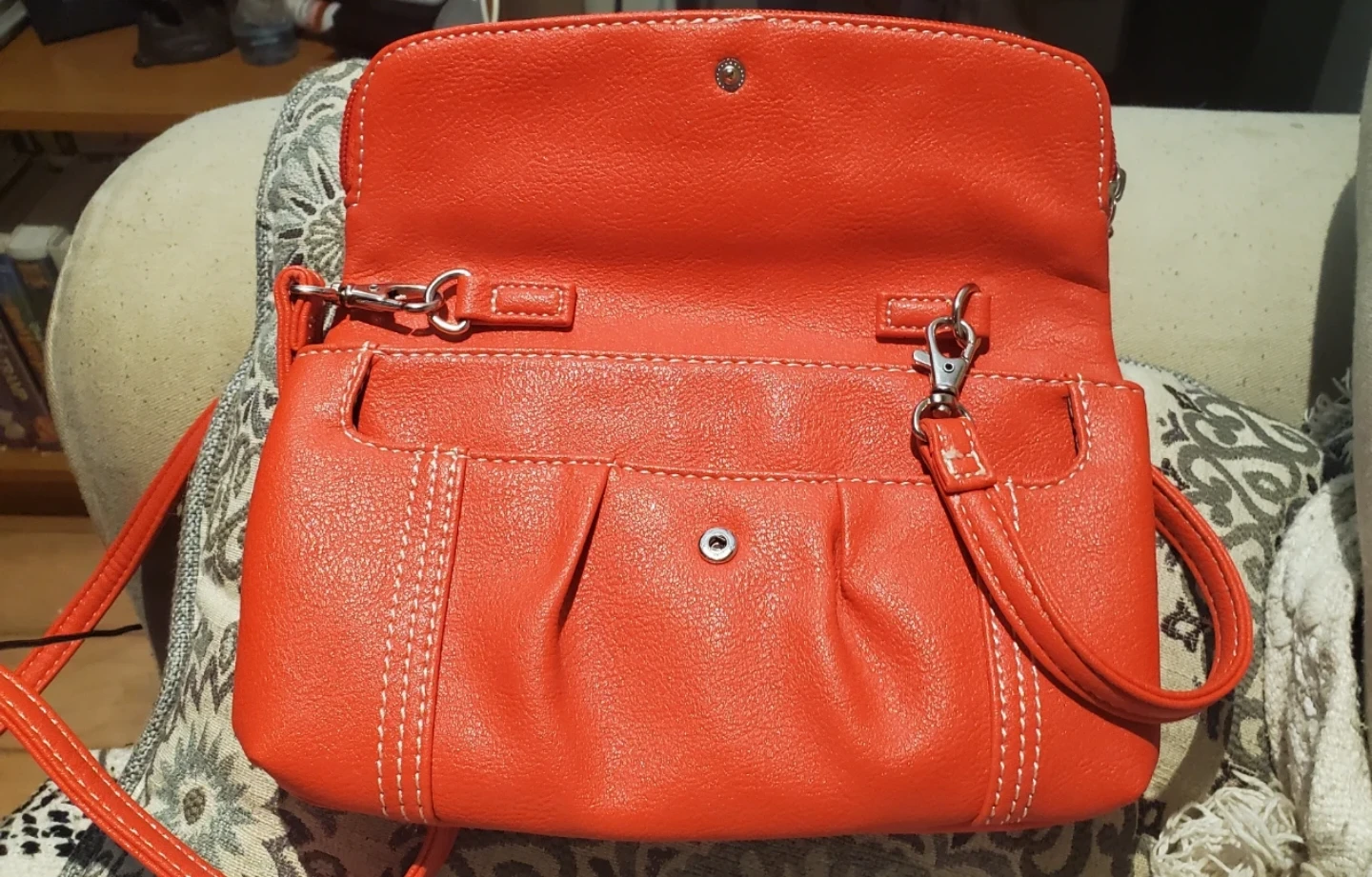 Denver Hayes Orange Clutch Wallet - photo 3