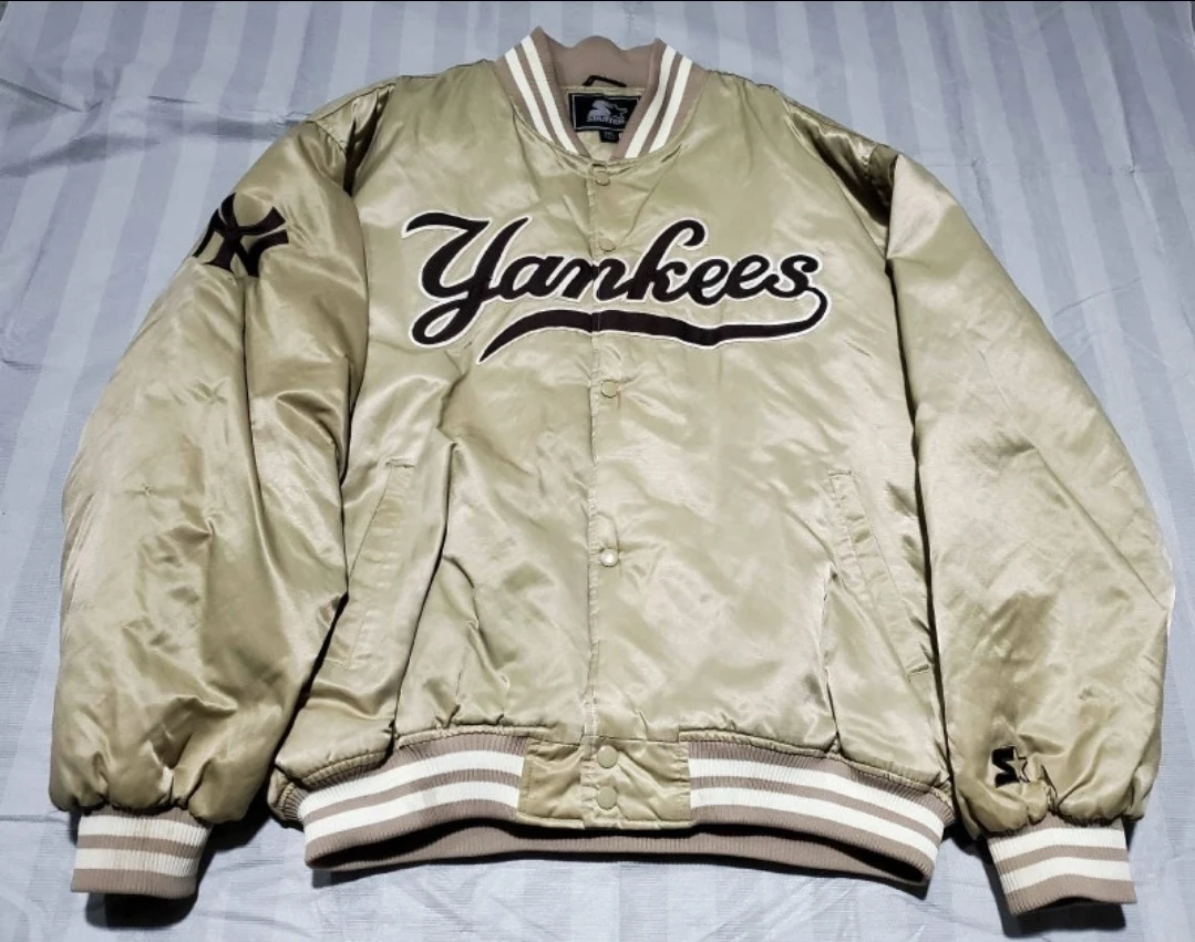 VTG New York Yankees satin starter jacket sz XXL - photo 2