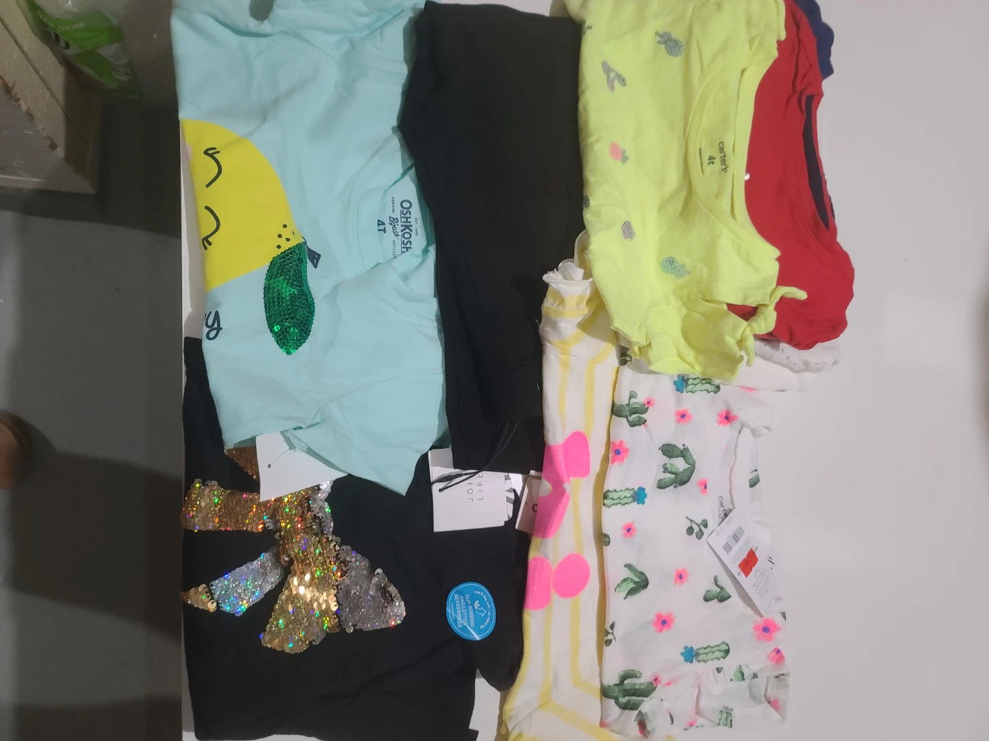 Girls' Tops Bundle - OshKosh, Carter's, Lot of