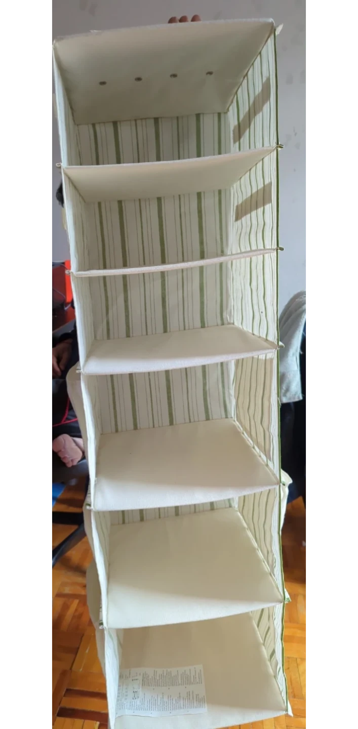 Hanging Closet Organizer with 5 Shelves