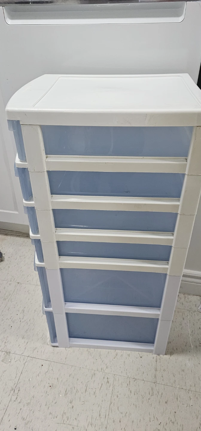 Plastic 6-Drawer Storage Unit - photo 3