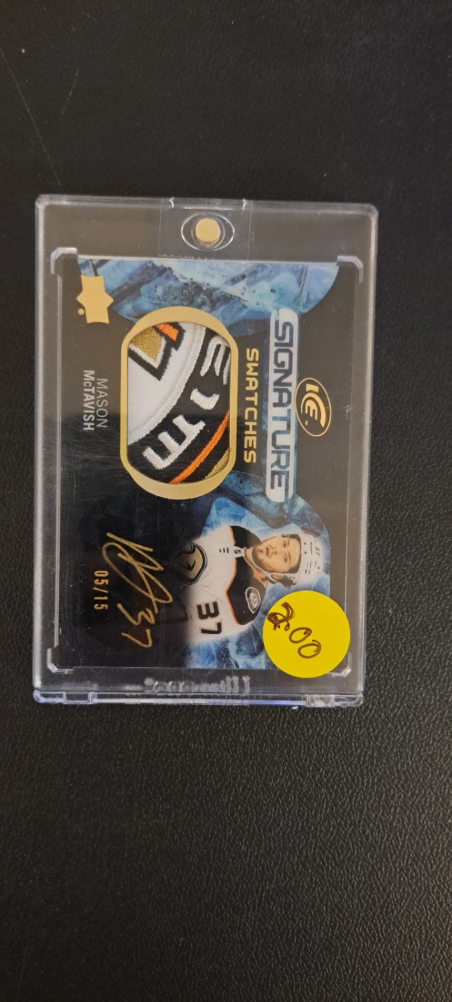Mason McTavish "Signature Swatches" RC /15