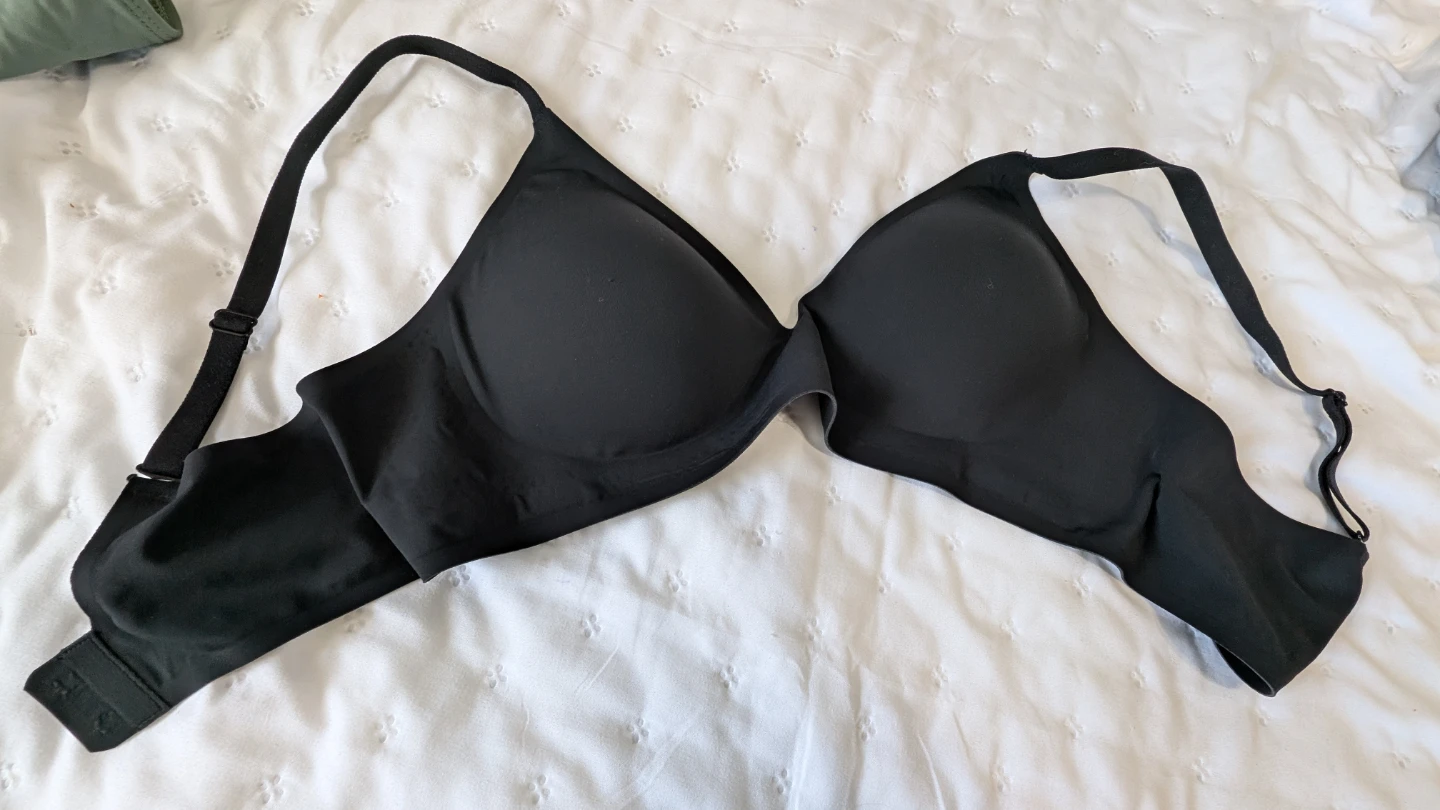 Black Wireless Bra - Medium