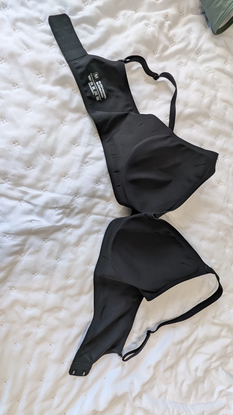 Black Wireless Bra - Medium - photo 2