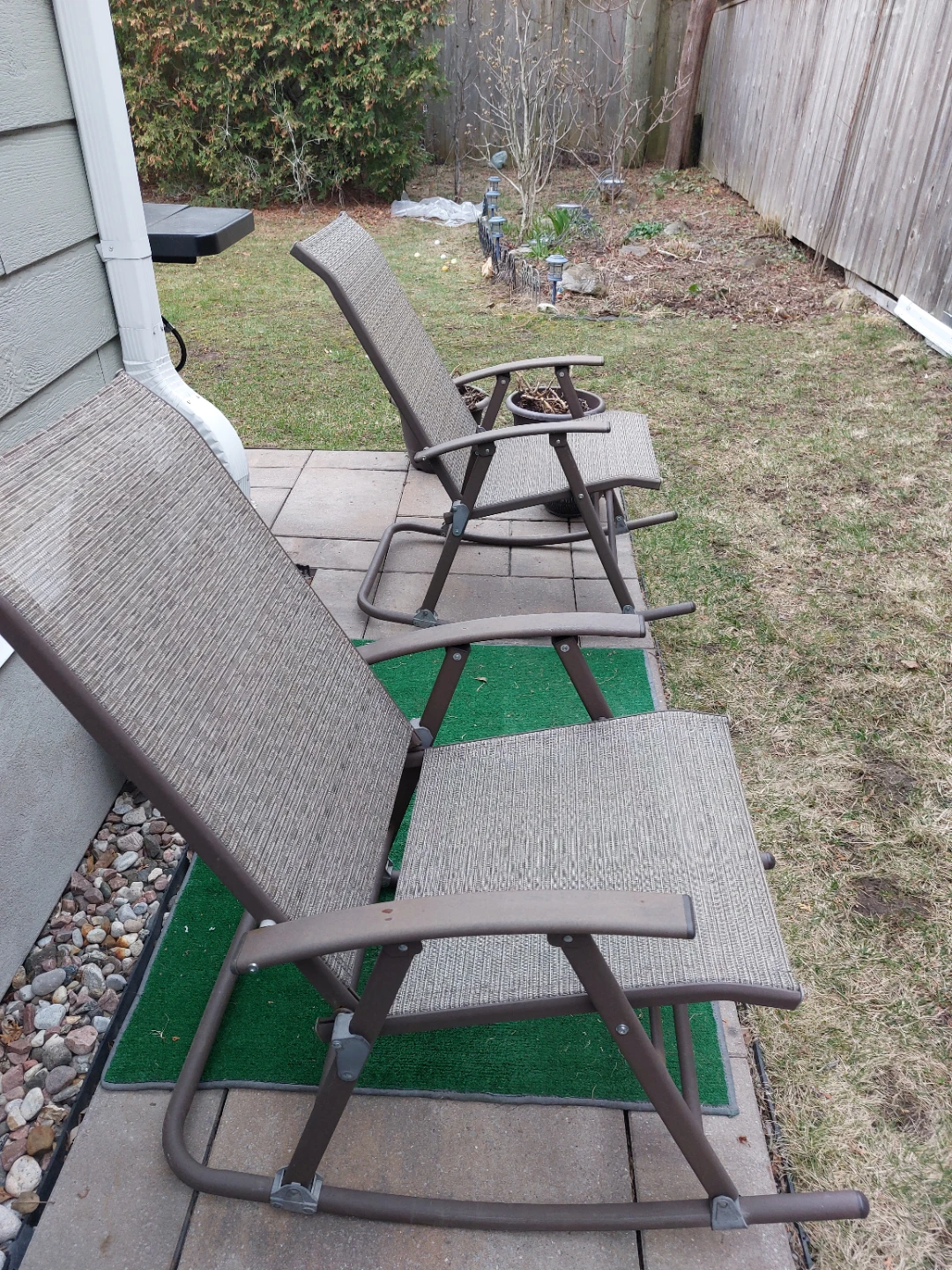 Outdoor Patio Chairs - Set of 2