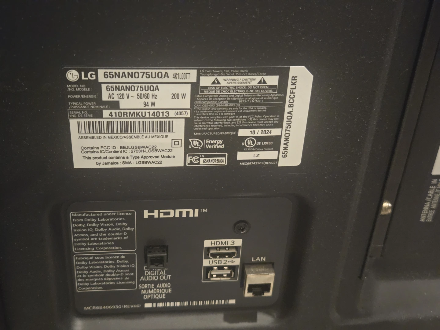 LG 65" NanoCell 4K UHD Smart TV - photo 2