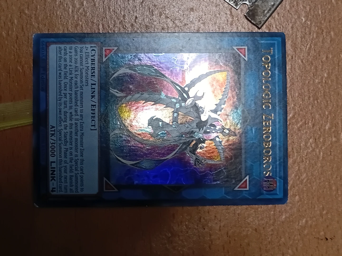 Yu-Gi-Oh! Topologic Zeroboros Trading Card