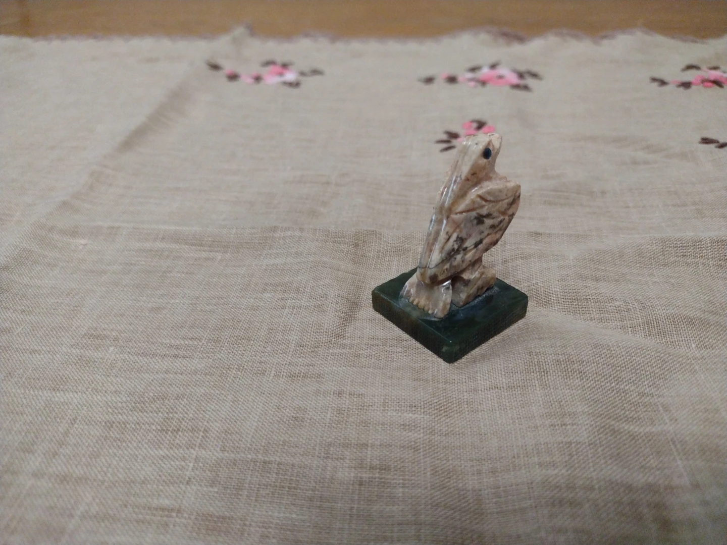 Carved Stone Eagle Figurine - photo 4
