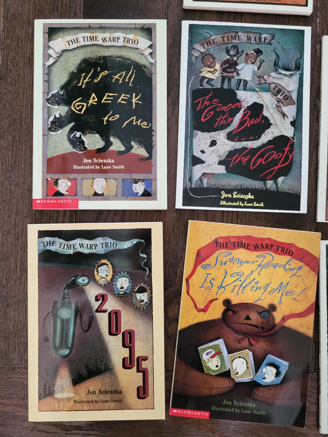 The Time Warp Trio Book Series by Jon Scieszka - photo 2