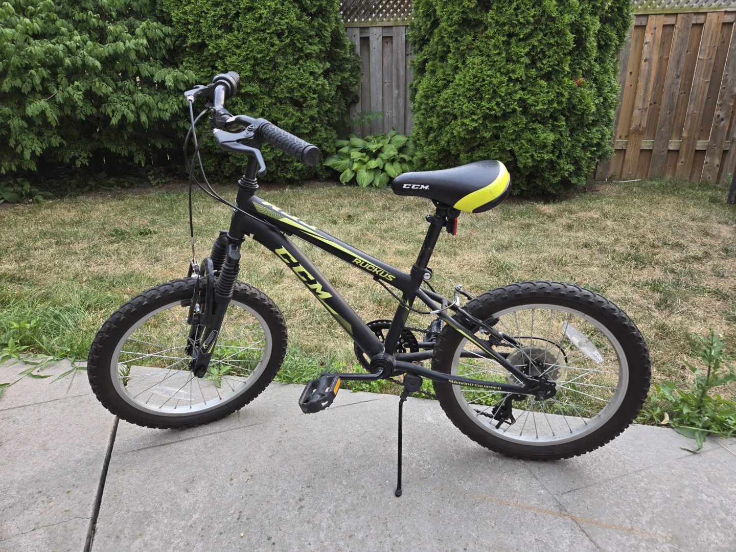 CCM "Ruckus" Kids Bike - 18-inch Wheels