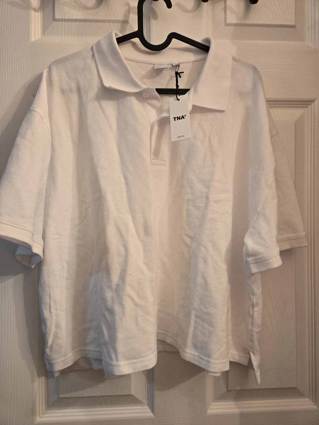 Aritzia TNA Holland Polo T-Shirt