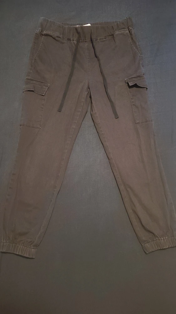 TINSELTOWN Cargo Pants - Black Size S