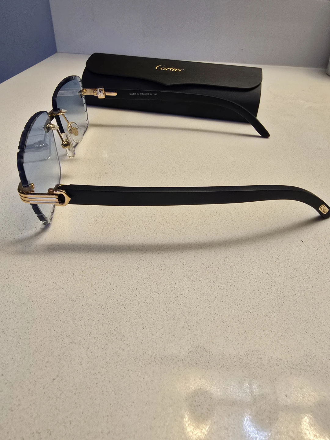 Cartier Rimless Gradient Blue Sunglasses - photo 3