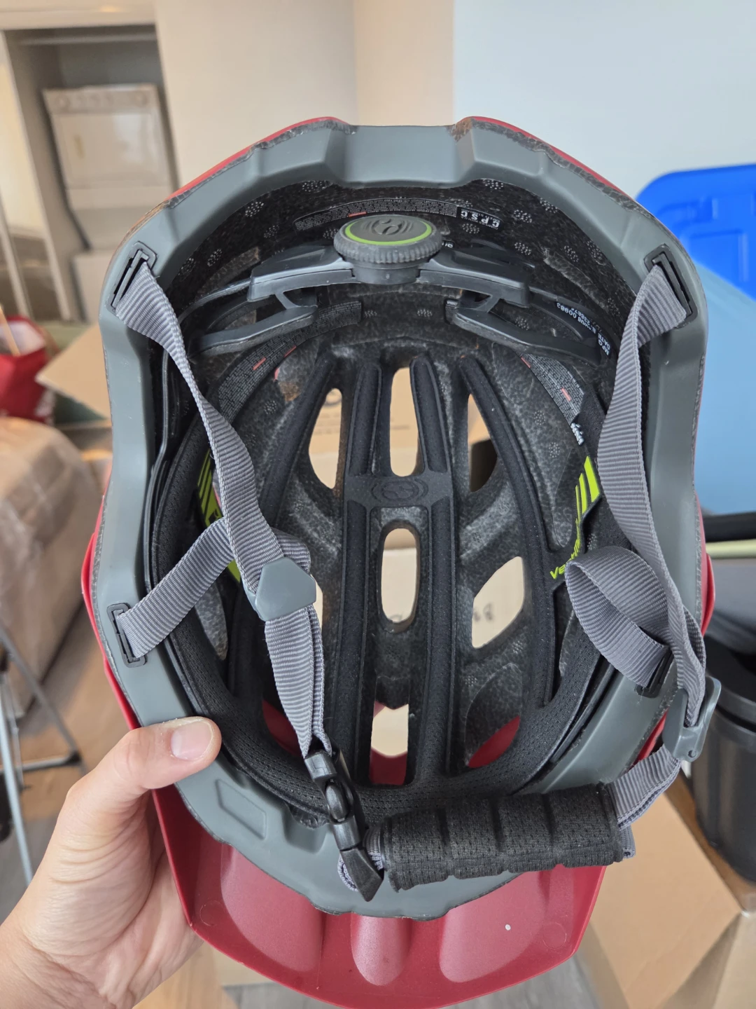 iXS Trail Evo Mountain Bike Helmet - Red - S/M - photo 3
