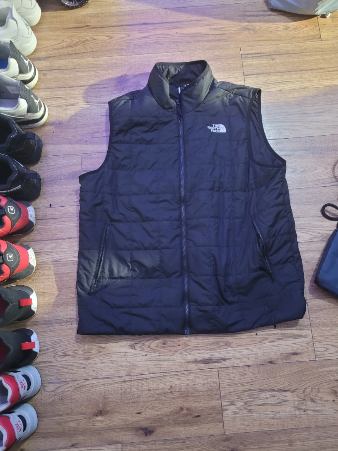 The North Face Black Puffer Vest