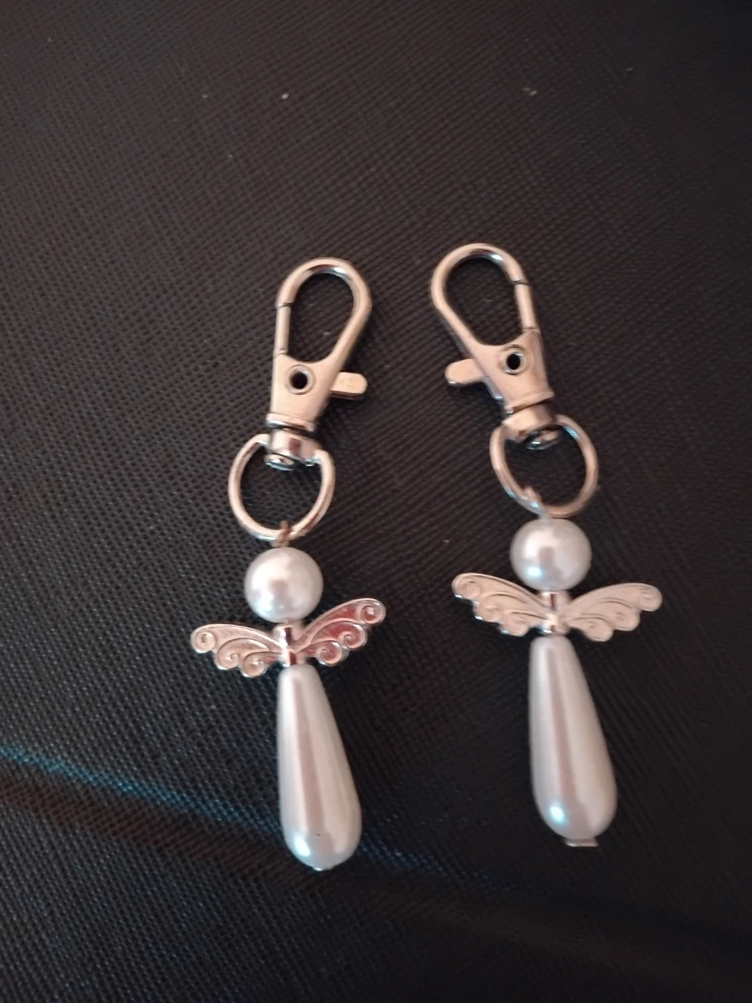 Angel Charms for Keychains or Bags - Set of 2 - photo 2