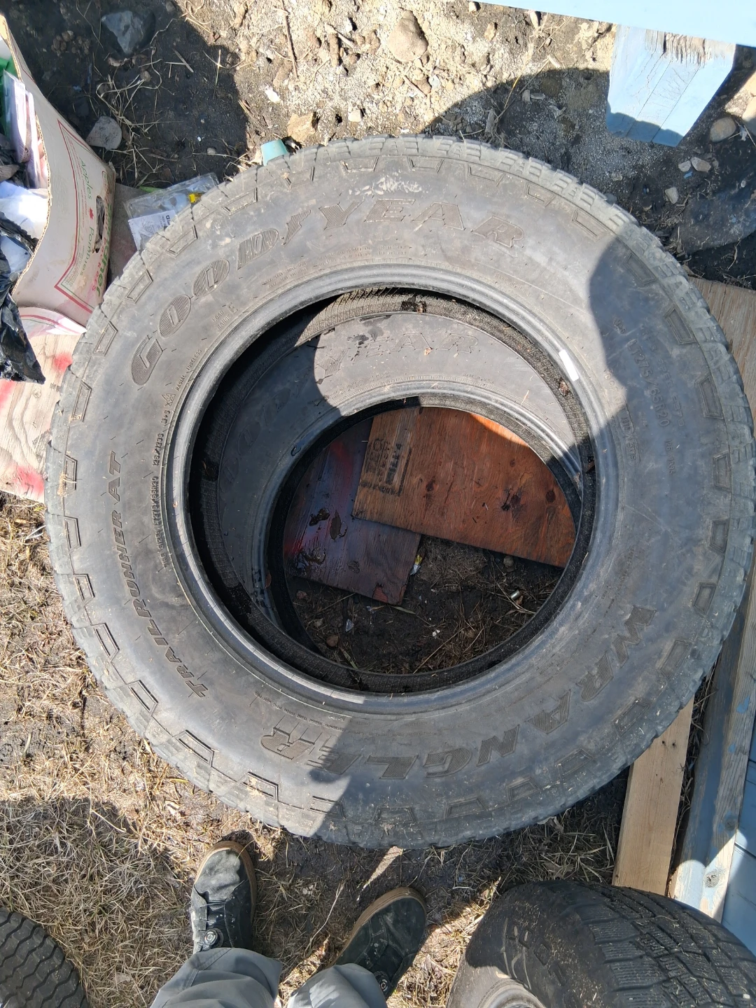 Goodyear Wrangler AT Tire LT275/65R20