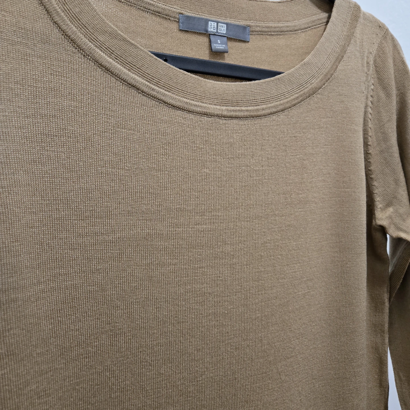 Uniqlo Brown Knit Sweater Dress Size S - photo 4