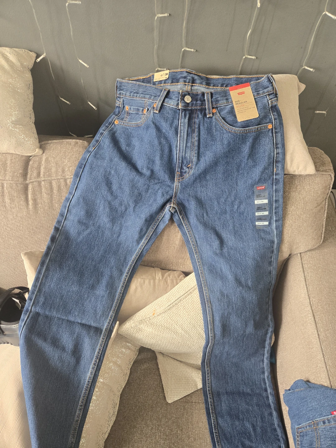 Levi's 505 Regular Fit Jeans 33x32 - photo 2