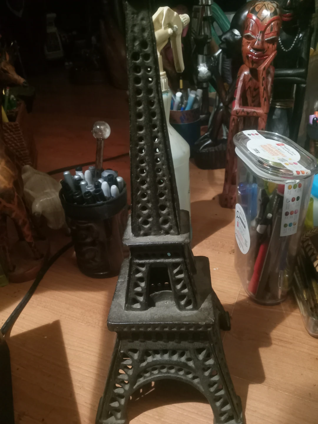 Eiffel Tower Cast Iron Figurine